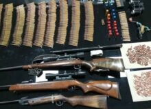 شکارچی غیرمجاز حرفه ای در چهارباغ دستگیر شد