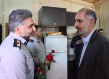 رئیس کمیسیون سلامت، محیط زیست و خدمات شهری با آتش‌نشانان دیدار کرد