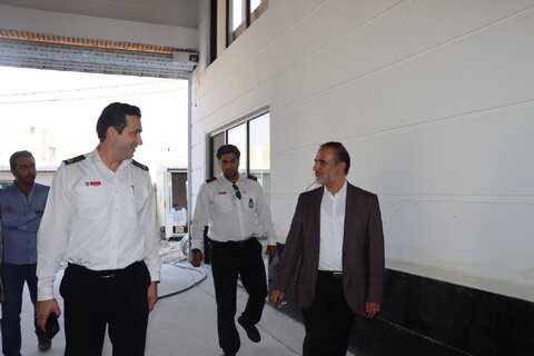 رئیس کمیسیون عمران شورای شهر از ایستگاه شعبان‌آباد دیدن کرد