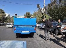 طرح رفع سد معبر و ساماندهی معابر عمومی در منطقه ۲ اجرا شد