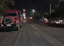 بیش از ۵ هزار تن آسفالت در سه منطقه شهری توزیع شد