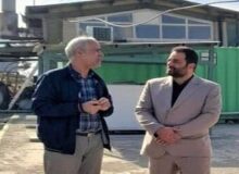 بازدید مدیرعامل سازمان مدیریت پسماند کرج از مجموعه موازی در مشهد