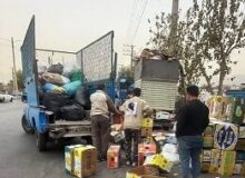 معابر محمدشهر کرج از سد معبر و مشاغل مزاحم پاکسازی شد