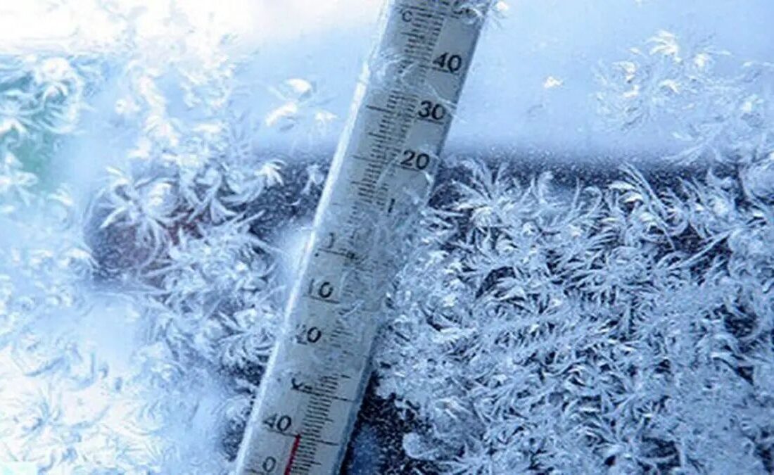 پیش بینی یخبندان و بارش پراکنده برف در البرز