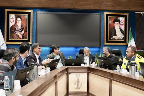 بررسی طرحهای اصلاح هندسی در هفتمین جلسه شورای ترافیک کرج