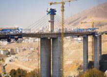 پل B1 نماد شکوه مهندسی ایرانی در آزادراه شمالی کرج/ بلندترین پل خاورمیانه 