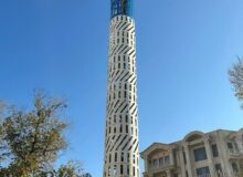 دکل مخابراتی پارک عطار لباس نو به تن کرد