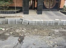 اجرای پروژه‌های جدول‌گذاری و آسفالت معابر در صدر اقدامات منطقه ۱