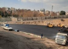 سکوی انتقال زباله خلج‌آباد بهسازی و آسفالت شد