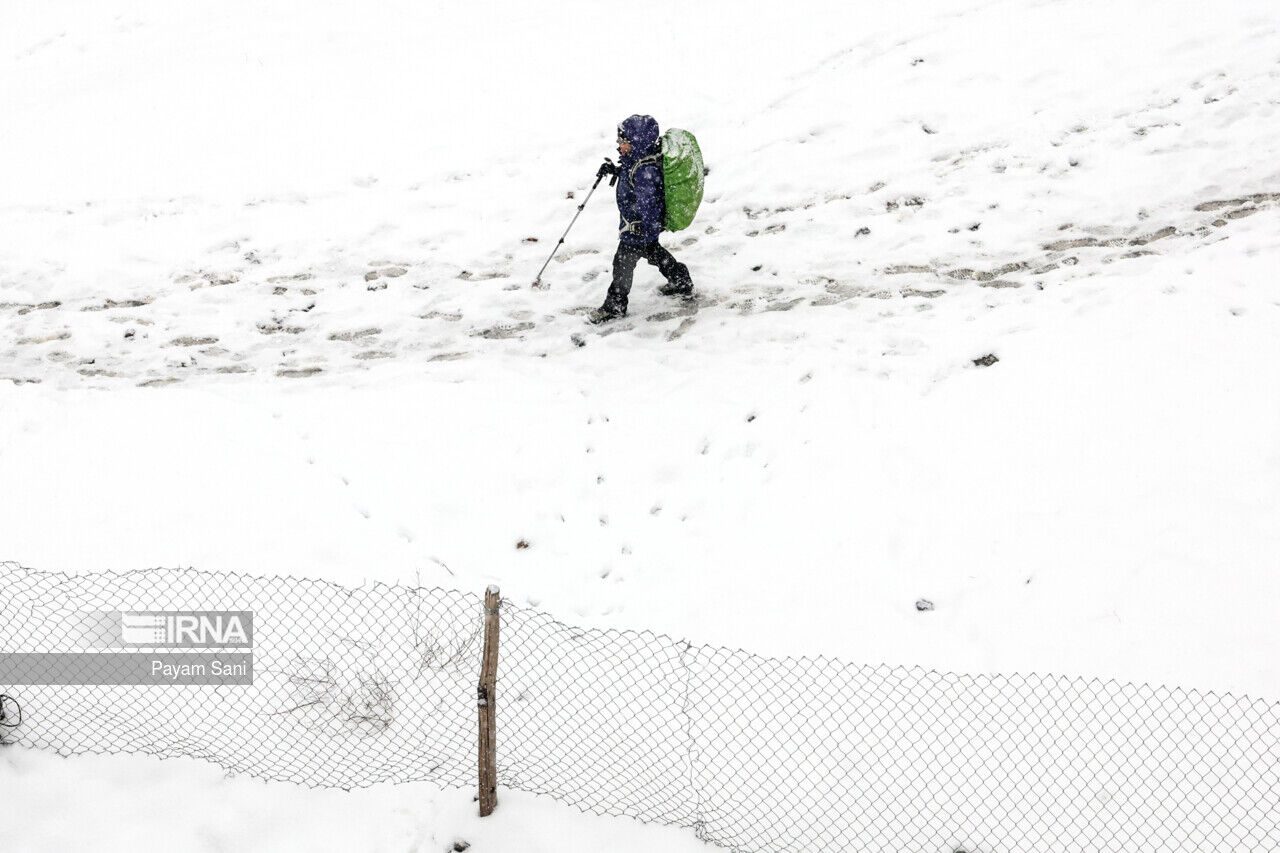 هشدار هلال احمر البرز؛صعود به ارتفاعات در روزهای برفی خطرناک است
