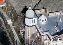 اَبَر ویلای شخص ذی‌نفوذ در حاشیه‌ رود کرج تخریب شد