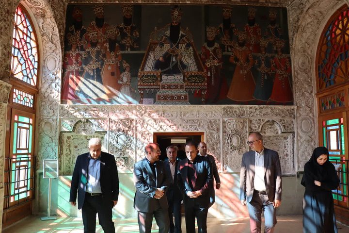 بازدید مدیر کل میراث فرهنگی استان البرز به همراه معاون امور هماهنگی استانداری البرز از آثار تاریخی شهر کرج