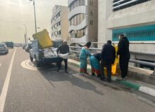 آمادگی کرج برای بارش برف؛ مخازن ماسه و نمک در معابر مستقر شد