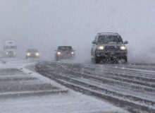 پیش بینی بارش برف و باران در البرز