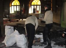 آغاز مرمت و بازسازی اماکن آسیب دیده البرز توسط گروههای جهادی