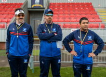 عکس | تد لاسو در کنار ستاره‌های چلسی!