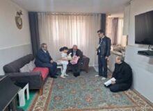 دیدار رئیس کمیته امداد با خانواده‌های مددجویان و ایتام