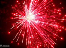 آسمان کرج نورباران می‌شود