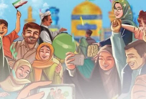 برپایی جشن بزرگ گذر کرامت/قلب شهر به عشق امام رئوف می‌تپد