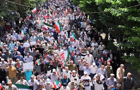 اجتماع بزرگ “مباهله مقاومت” در کرج برگزار شد