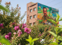 دیوارنگاره یادبود “خلبان محمود اسکندری” کاندید برترین نقاشی‌ دیواری جهان شد