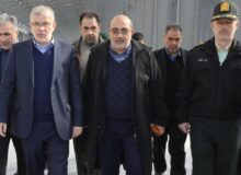 افتتاح پروژه‌های شاخص در شهرستان چهارباغ به مناسبت دهه فجر