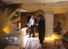 بازدید مدیرکل میراث فرهنگی،گردشگری و صنایع دستی استان البرز از غارهای دستکند و تاریخی اشتهارد