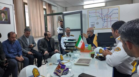 هماهنگی برگزاری مراسم وداع و تشییع قائد شهید در منطقه ۲ کرج