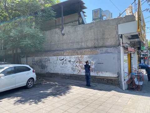 اقدام مستمر برای آراستگی معابر منطقه ۷ انجام میشود