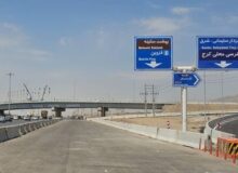 افتتاح فاز ۴ کنارگذر شمالی کرج توسط رئیس جمهوری اسلامی