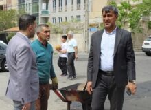 تداوم عملیات عمرانی در منطقه ۷ شهرداری کرج