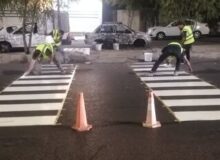 استقبال از ماه مهر با ایمن سازی معابر منطقه ۶ کرج
