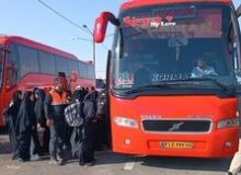 بازگشت ۲۷۶۰ زائر اربعین به استان البرز