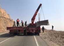 جاده هشتگرد – طالقان بسته شد